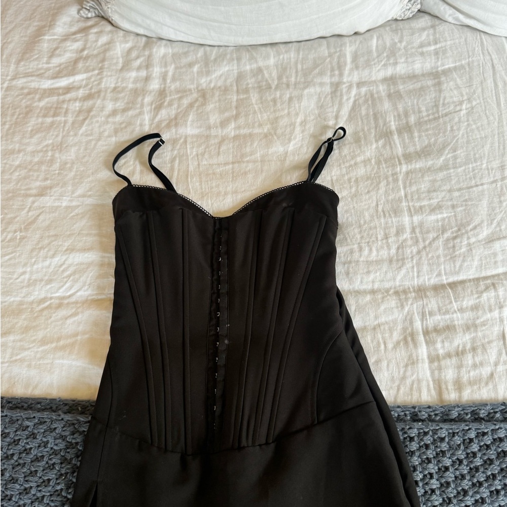 I.AM.GIA Black Corset Dress